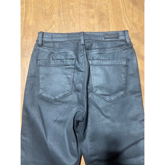 BlankNYC SPARTACUS THE GREAT JONES High Rise Skinny Black Button Fly Jeans 27 - Picture 10 of 12